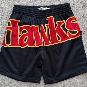 Atlanta Hawks Big Face 2.0 Mitchell & Ness Shorts - Size Large Unworn NWOT